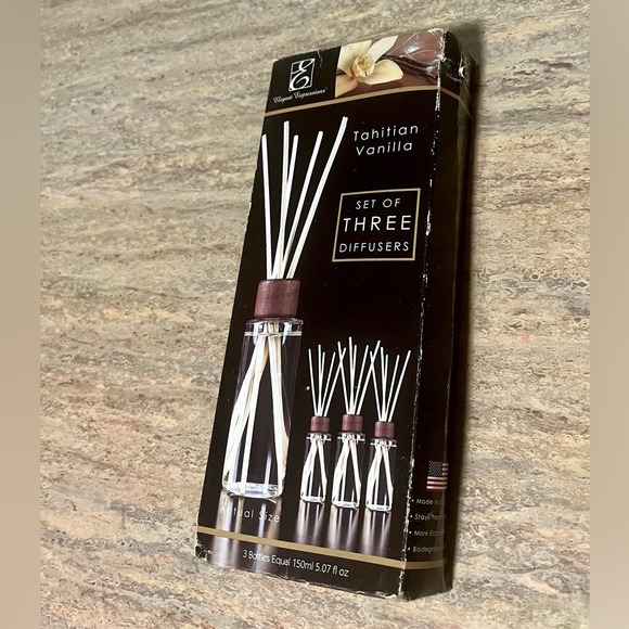 New Tahitian Vanilla set of three diffusers - Picture 7 of 16